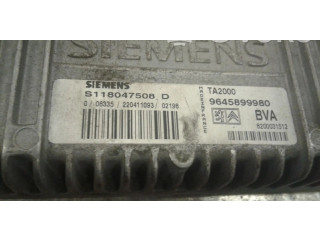 Блок управления коробкой передач 9645899980, 9645899980   Citroen C5