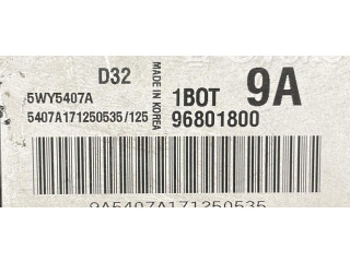 Блок управления двигателя 96801800, 96801800   Chevrolet Matiz