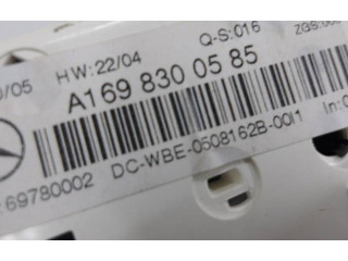Блок управления климат-контролем A1698300585   Mercedes-Benz A W169