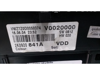 Панель приборов 2K0920841A Volkswagen Caddy