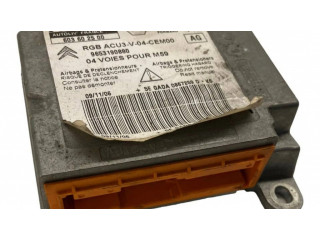 Блок подушек безопасности 603602500, 9653190880   Citroen Berlingo