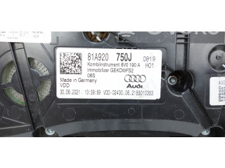Панель приборов 81A920750J, 81A920750J Audi Q2 -
