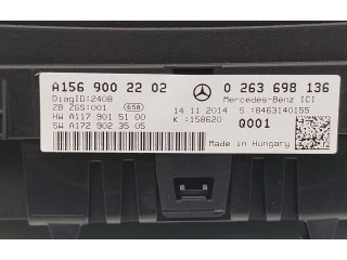 Přístrojová deska Mercedes-Benz GLA W156 2015 11768008019H68, A1569002202