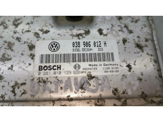Блок управления двигателя 038906012H, 0281010129   Skoda Octavia Mk1 (1U)
