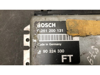 Блок управления двигателя 0261200131 Opel Zafira A