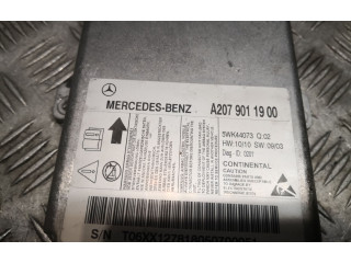 Блок управления надувных подушек 2079011900, A2079011900   Mercedes-Benz E C207 W207    