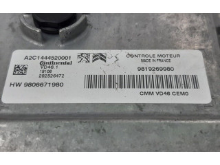 Блок управления двигателя 1629042180, 1629087180 Citroen C3 Aircross