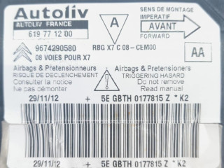 Блок подушек безопасности 9674290580, CENTRALITAAIRBAG   Citroen Berlingo