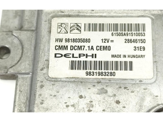 Řídící jednotka 9831983280 Peugeot 5008 II 2018