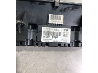 Přístrojová deska  Volkswagen Caddy 2012 2K5920876F, 1619013271  