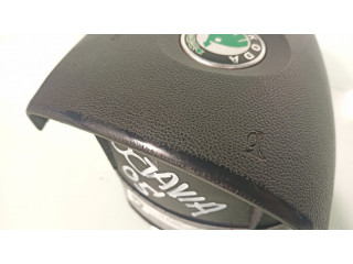 Подушка безопасности водителя 61664050F, 1Z0880201AM Skoda Octavia Mk2 (1Z)