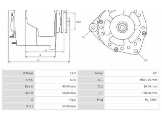 Зеркало электрическое Suzuki Wagon R+ - года