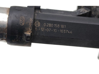 Комплект форсунок 0280158181, 0280151258    Opel Meriva B  A14XER 