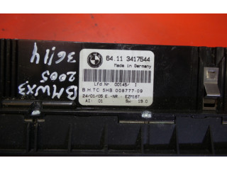 Блок управления климат-контролем 64.11, 3417544 BMW X3 E83