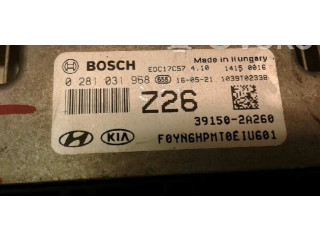 Блок управления двигателя 0281031968, 391502A260 KIA Venga