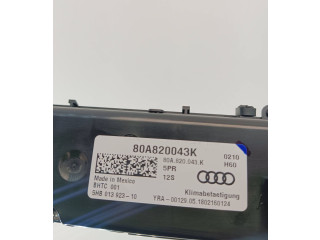 Блок управления климат-контролем 80A820043K, 5HB01392310 Audi Q5 SQ5