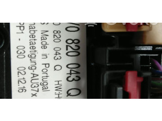 Блок управления климат-контролем 8V0820043Q, 8V0820043AF   Audi A3 S3 8V