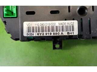 Панель приборов 6Y2919880A Skoda Fabia Mk1 (6Y)