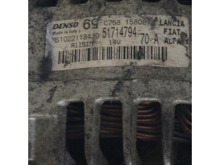 Генератор 51714794, 51714794   Fiat Idea      