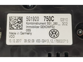 Панель приборов 5G1920750C, 5G1920750C   Volkswagen Golf VII       