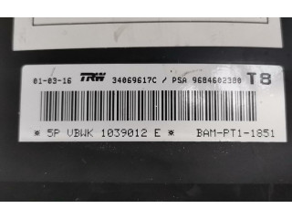 Подушка безопасности в сиденье 684602380   Peugeot 5008