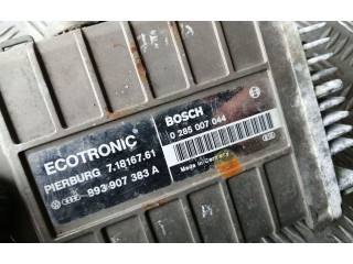 Блок управления двигателя 893907383A, 0285007044 Volkswagen Golf II