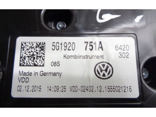 Панель приборов 5G1920751A Volkswagen Golf VII