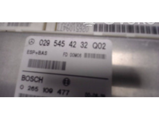 Блок управления АБС 0295454232Q02 Mercedes-Benz A W168