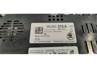 Панель приборов 565920310A   Skoda Karoq       