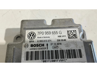 Блок подушек безопасности 7P0959655G, 0285013371   Volkswagen Touareg II