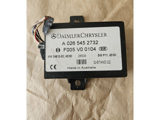 Блок управления A0265452732, 0265452732   Mercedes-Benz SL R230