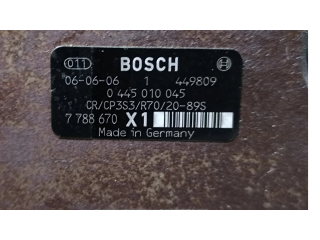 Vstřikovací čerpadlo 0445010045, 7788670   BMW 3 E90 E91  pro naftový motor 2.0  