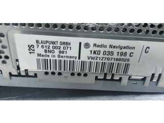 Считывающее устройство CD/DVD навигации (GPS) 1K0035198C, 1K0035198A   Volkswagen Caddy