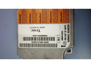 Блок подушек безопасности 1635421318 Mercedes-Benz ML W163