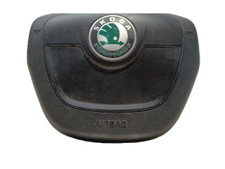 Подушка безопасности водителя 1U0880201N3X1, 61872052A Skoda Octavia Mk2 (1Z)