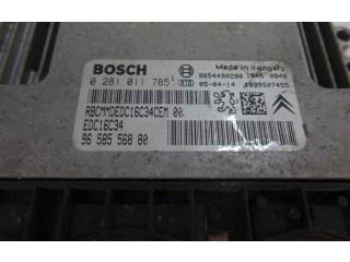Блок управления двигателя 9658556880   Citroen C2