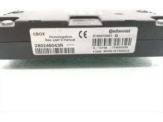 Блок управления навигации (GPS) 280246043R, S180072001G Renault Scenic III - Grand scenic III