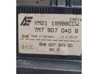 Блок управления климат-контролем 7M7907040B, 5HB00796330   Seat Alhambra (Mk1)