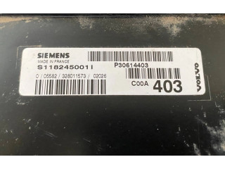 Блок управления двигателя P30614403, S118245001 Volvo S40, V40