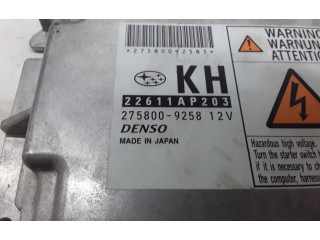 Блок управления двигателя 22611AP203, 2758009258 Subaru Forester SH