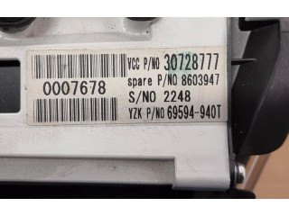 Панель приборов 30728777, 69594940T Volvo C70