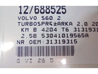 Турбина Volvo S60 31319315, 31319315