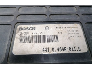 Блок управления двигателя 0261200791, 441.0.4046-011.6 Skoda Favorit (781)