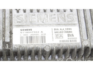 Блок управления коробкой передач 9658516880, S118047553A Citroen Xsara