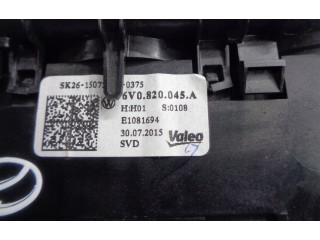 Блок управления климат-контролем 6V0820045A   Skoda Fabia Mk3 (NJ)