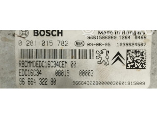 Комплект блоков управления 0281015782, 0281015782   Citroen Nemo