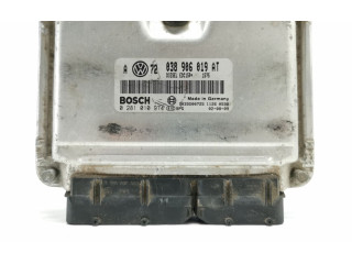 Блок управления двигателя 038906019AT, 0281010974   Volkswagen Golf SportWagen