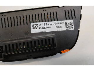 Блок управления климат-контролем 13343709 Opel Meriva B