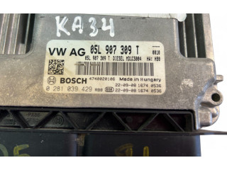 Блок управления двигателем ECU 05L907309T, 0281039429 Skoda Kodiaq