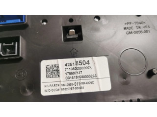 Přístrojová deska Buick Encore I 2017 42518504